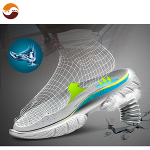 แผ่น<span class=keywords><strong>รอง</strong></span>ส้นเท้าแบบเต็มความยาว GEL ซับแรงกระแทก ยืดหยุ่นสูง สองสี EVA ลดแรงกดทับ เพิ่มความสบายในการเล่นกีฬา สำหรับ<span class=keywords><strong>เด็ก</strong></span> - Product Image 6