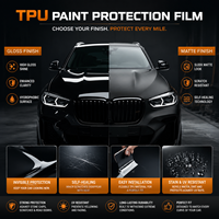 Film de protection de carrosserie automobile TPU PPF personnalisé de haute qualité, à prix mondial bas, auto-réparant, anti-rayures, imperméable et anti-UV, pour Beijing