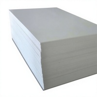 Panneau en mousse PVC haute densité, plaque en plastique blanche pour l'absorption acoustique et l'utilisation en mur intérieur