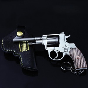 Porte-clés Pendentif Revolver S1895, Modèle Fusil de Précision 98k, Thème Jeu Battle Royale Jedi Escape, Modèle Populaire Europe - Product Image 1