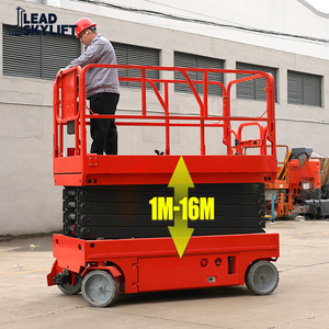 Venta directa 6m 8m 10m 500kg Plataforma de elevación aérea autopropulsada automotriz <span class=keywords><strong>Mini</strong></span> elevador de tijera para vehículos - Product Image 1