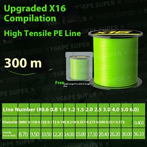 Filo da Pesca Originale in PE a 16 Trecce, 500 Metri, Alta Qualità, Resistente, Nero Speciale per Pesca in Mare a Lunga Distanza - Product Image 6
