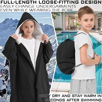 Veste bomber d'hiver BKD OEM pour enfants, coupe-vent, doublure en sherpa, unisexe, polyester, séchage rapide, lavage en machine, veste oversize pour jeunes