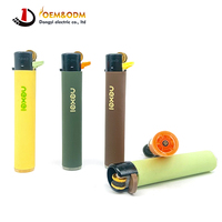 Briquet à gaz moderne en métal Différents styles Briquets à jet d'affaires Allume-cigare en forme de cœur Encendedores