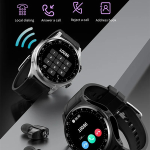 Reloj inteligente Eraysun con auriculares para hombres y mujeres 2 en 1 inalámbrico Tws auricular llamada tiempo ritmo cardíaco reloj inteligente de moda - Product Image 5