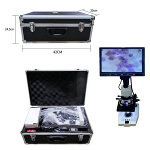 38 ℃   Digitale microscoop met constante temperatuur voor analyse van dierlijk sperma, geschikt voor dierenartspraktijken, dierenziekenhuizen, boerderijen en veterinair gebruik. - Product Image 5