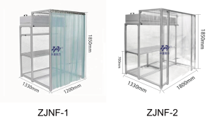 Zjnf tốt nhất mô-đun phòng sạch laminar luồng không khí sạch Booth với <span class=keywords><strong>HEPA</strong></span> xếp li Lọc mức độ sạch khác nhau - Product Image 5