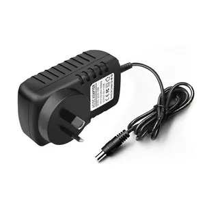 8.4v 1a au soket fiş adaptörü 5.5*2.1mm DC jack duvar 2 pin elektrik au tak