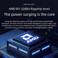 Nuevo Portátil Empresarial de 15.6 Pulgadas, AMD Ryzen 3, 8GB/16GB/32GB RAM, 128GB/256GB/512GB/1TB/2TB SSD, Gráficos Intel, Windows 10/11, 1920x1080