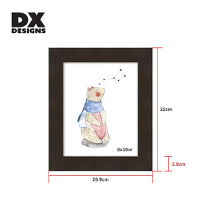 DX thiết kế bán buôn 4*6 5*7 8x10 gỗ khung ảnh cao cấp rắn sồi Pine khung ảnh tùy chỉnh tường Tabletop hiển thị - Product Image 6