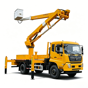 Camión Plataforma Elevadora Telescópica Aislada DONGFENG de 21m, Camión Cesta Aislado de Alto Voltaje para Mantenimiento de Líneas Eléctricas - Product Image 1