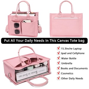 Nhà Máy Bán buôn đa Túi Tote Túi Phụ nữ túi vải túi công suất lớn PURSE tái sử dụng túi xách du lịch <span class=keywords><strong>Totes</strong></span> cho ngoài trời - Product Image 4