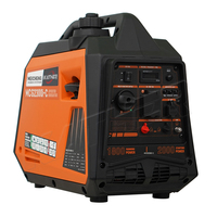 Générateur d'énergie à onduleur super silencieux 5000W 5kW 2kW 3kVA 8kW, onduleur à onde sinusoïdale pure pour la maison, le camping et l'extérieur