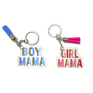 Llavero Acrílico con Letras Creativas en Inglés 2D de Moda para el Día de la Madre, Regalo Sorpresa para Mamá - Product Image 4