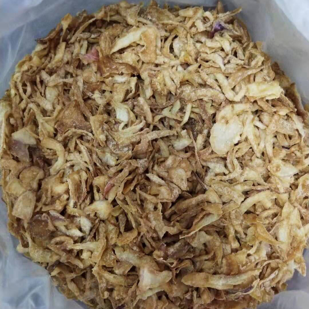 Butiran Bawang Goreng Serpihan Bawang Goreng Bawang Kering Bawang Cincang untuk Camilan Mie Bahan Makanan