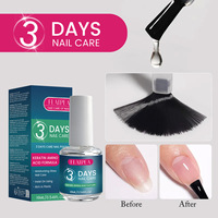 Kit de soin des ongles transfrontalier : Base Coat transparente, imperméable, séchage rapide, Top Coat brillant, Scellant longue durée