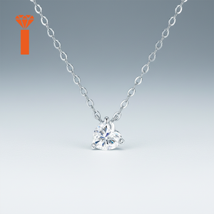 Collar con Colgante de Moissanita de Corte Corazón de 1 Quilate, 6.5mm, Color D, VVS1, Regalo Romántico con Símbolo de Amor para Ella, Plata S925 - Product Image 3