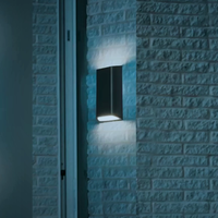 Applique murale LED bidirectionnelle 2*4W IP65 étanche en PC pour extérieur et jardin