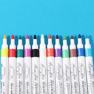 Ensemble <span class=keywords><strong>de</strong></span> papeterie FOSKA Stylos à pointe fine pour le <span class=keywords><strong>dessin</strong></span> Non toxiques Couleurs vibrantes Marqueurs d'art pour planificateurs et journaux avec <span class=keywords><strong>encre</strong></span> à base d'eau - Product Image 3