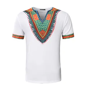 Vintage Shirt For Men Totem Printed Ethnic Style MenS Clothing Summer Casual Short Sleeved Tops Tees Loose Shirt