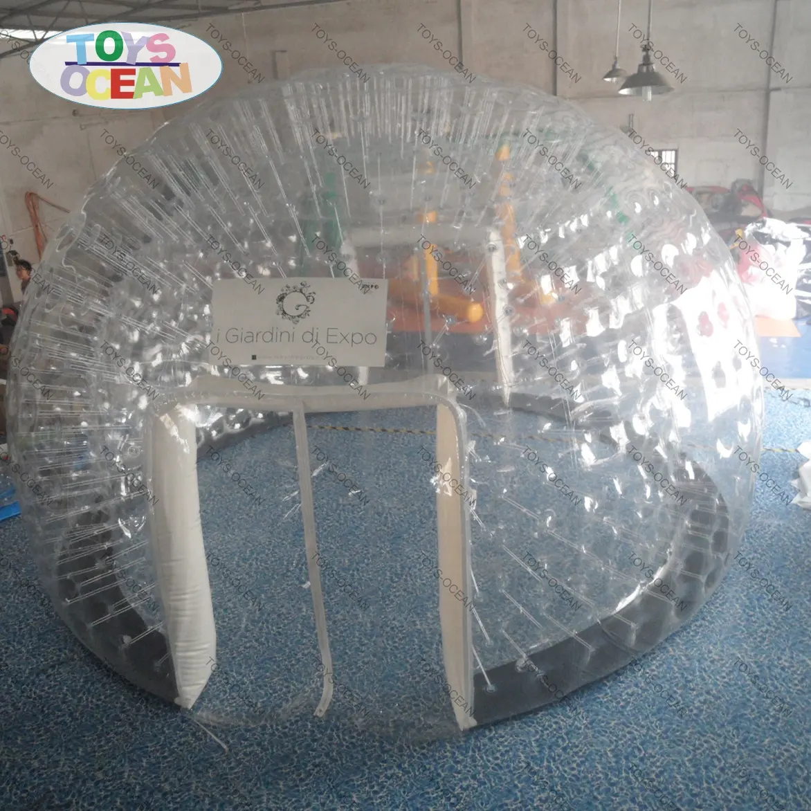 Пузырьковая купольная палатка, круглая надувная прозрачная палатка