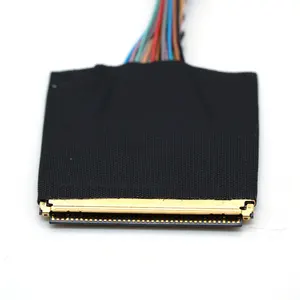 I-PEX 40pins to I-PEX 30pins Pitch 0.5mm LVDS Wire Harness TV Display LCD LVDS Cable