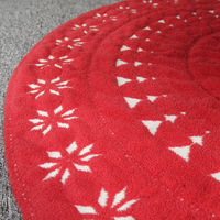 Tricot de câble vintage OEM de haute qualité, pièces, accessoires décoratifs pour arbre de noël, décoration de maison