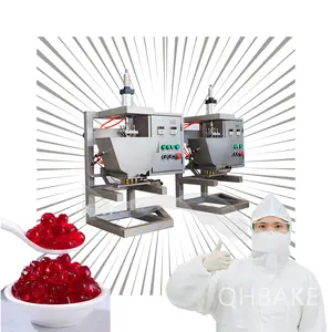 Colorful drinks popping boba pearls maker equipment fruit juice ball production machine from shanghai