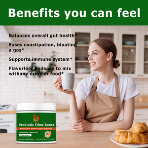 Factory Wholesale Prebiotic Fiber Boost Powder with Dietary Fiber Fructooligosaccharides Balances Overall Gut Health Powder - Product Image 4