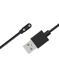Vente en gros d'usine applicable à la montre intelligente chargeur magnétique volontaire IP68 câble de charge Uwatch GT ID205L à 2 broches