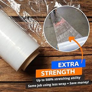 Film étirable transparent HDPE de qualité commerciale Huamaohengchun, haute résistance à la traction, usage industriel - Product Image 3