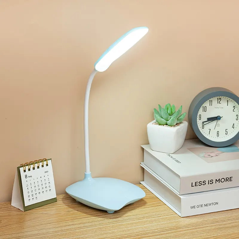 Folding eye protection dormitory led desk lamp charging bedroom bedside lamp company advertising gifts 33cm 6w
