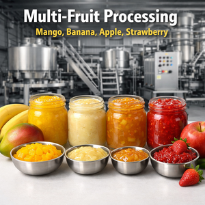 Usine <span class=keywords><strong>de</strong></span> fabrication <span class=keywords><strong>de</strong></span> confiture commerciale <span class=keywords><strong>au</strong></span> <span class=keywords><strong>prix</strong></span> d'usine, ligne complète <span class=keywords><strong>de</strong></span> transformation des fruits, du <span class=keywords><strong>fruit</strong></span> frais à la <span class=keywords><strong>pâte</strong></span> prête à l'emploi - Product Image 3
