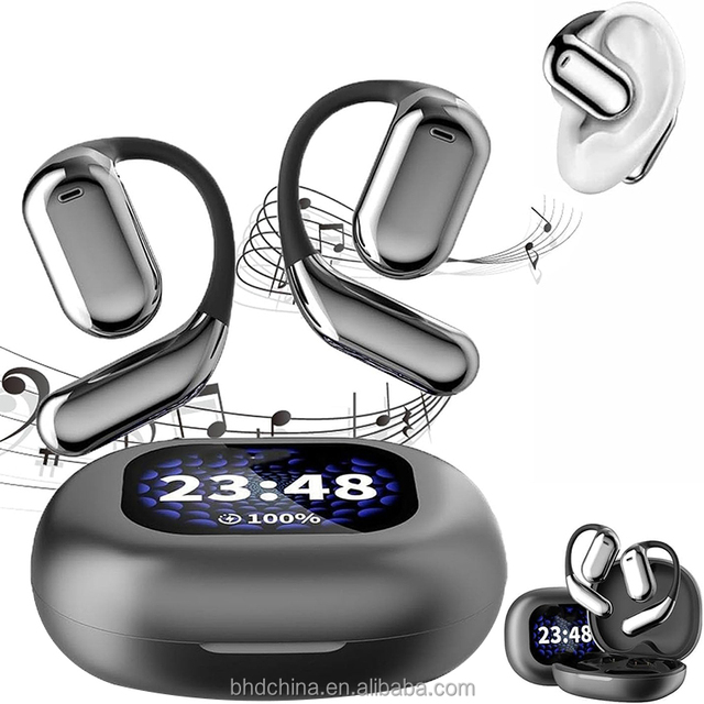 AI Translator Earbuds, 144 Languages Real-time Translation Bluetooth Wireless Headset, Noise Cancelling Smart Voice Interpreter