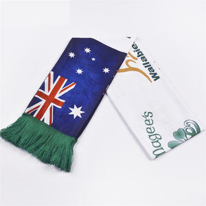 Bufanda con logotipo personalizado para Fans del equipo de fútbol, bufanda con diseño de bandera de campo, muestra gratis - Product Image 2