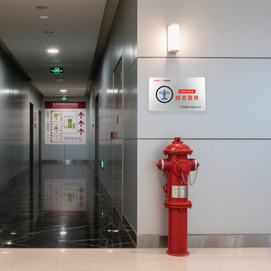 Cosun مخصصة قوية كهربائية صناعية لوحة باب العادم علامات السلامة علامة تحذير استخدام فندق حديث - Product Image 2