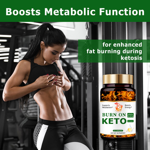 Factory Wholesale Burn on Keto with Ketogenic Multivitamin Helps to Keep <b>Your</b> Energy Levels Consistent and Elevated Dietary Caps - Product Image 2