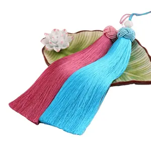 China Factory Handmade High Quality 100%Silk Tassel For Jewelry
