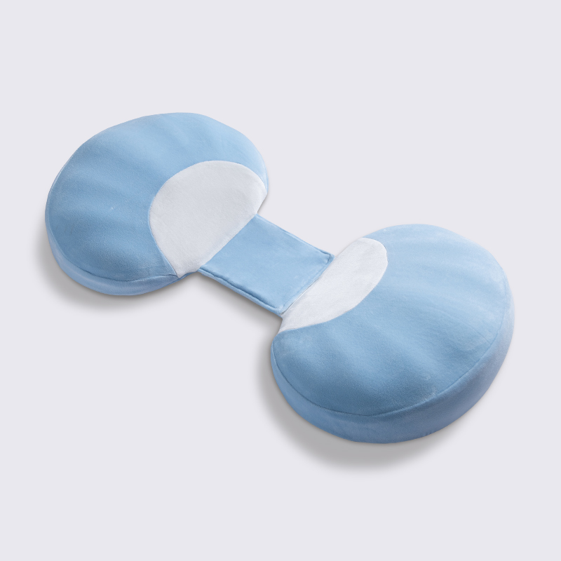 Bébé velours-bleu