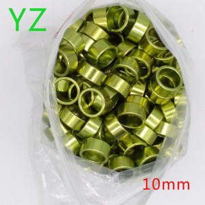 Nuovissime Anelli Dorati per Piccioni Viaggiatori, Anelli Decorativi per Piccioni, Fasce per Zampe di Pappagalli, Accessori per Uccelli in Alluminio Ecologico Made in China YZ - Product Image 3