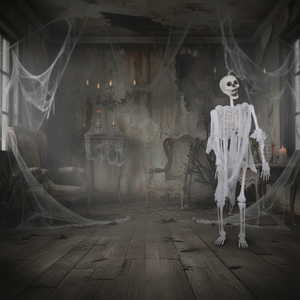 Accesorios decorativos de Halloween para casa de terror: Fantasma de lápida con inducción, secreto de la cámara de la casa embrujada y <span class=keywords><strong>esqueleto</strong></span> vocal - Product Image 5