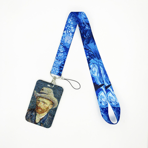 Cordón para Tarjeta de Identificación de Color Caramelo, Correa de Cuello de Plástico para Identificación Laboral - Product Image 5