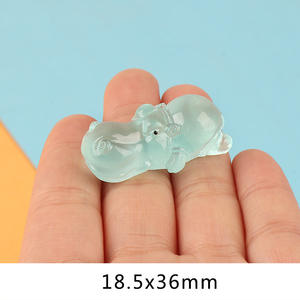 Cute Luminous Crocodile DIY Mini <b>Acrylic</b> Charm Self-Adhesive Cream Mobile Phone Case Refrigerator Sticker <b>Plastic</b> <b>Lucite</b> <b>Beads</b> - Product Image 5