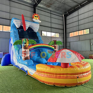 Château gonflable <span class=keywords><strong>avec</strong></span> toboggan aquatique et <span class=keywords><strong>piscine</strong></span> - Product Image 3