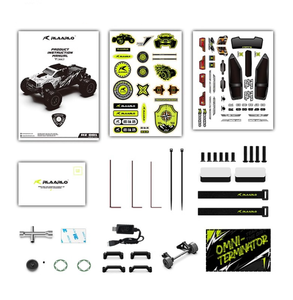 RZ001G-A 1/10 Nouvelle Voiture RC Brushless Tout-Terrain avec Différentiel Central, Amortisseurs en Aluminium, Émetteur et Coque PVC, Jouet Voiture RTR - Product Image 4