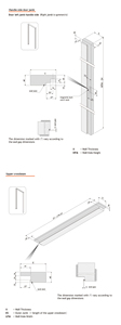 Juego de Herrajes para Puerta Plegable de 180 Grados WEKIS, Plateado, 1.5m, Acero Inoxidable 304 Moderno, Insonorizado, para Dormitorio, Cocina, Exterior - Product Image 5