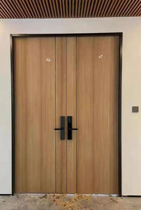 Característica de prevención de incendios compuesta de madera para puerta de madera clasificada contra incendios de 1 hora personalizada del fabricante de China pintada para uso doméstico - Product Image 4