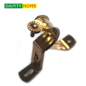 Fabricant de supports de tringle à rideau en fer Support de tringle à rideau réglable pour poteau à rideau - Product Image 1