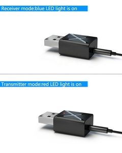 BT5.0บลูทูธอะแดปเตอร์ไร้สายมินิ <span class=keywords><strong>USB</strong></span> 3.5มิลลิเมตร AUX เสียงบลูทูธส่งสัญญาณเสียงรับ2 In 1 - Product Image 4