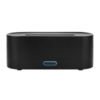 Diffuseur ultrasonique à flamme simulée colorée, humidificateur de bureau USB, lampe d'ambiance aromathérapie aux huiles essentielles